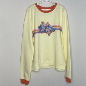 American Girl x Janie And Jack Lemon Icing Evette’s Earth Sweatshirt Size 16